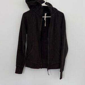 Lululemon Scuba Full-Zip Hoodie Black (Size 6)